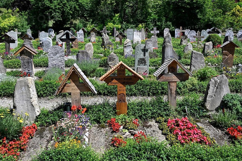 Cemetery Graves Gravestones