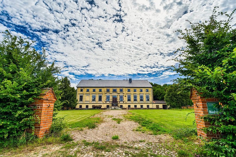 Manor house of the former Kannenberg manor, Iden Altmark, Saxony-Anhalt, Germany, Europe