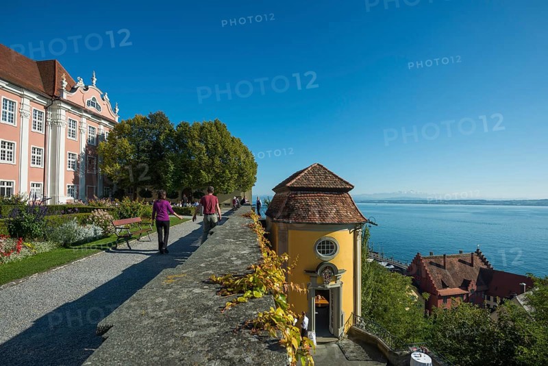 New Castle, Meersburg, Lake Constance, Baden-Württemberg, Germany, Europe