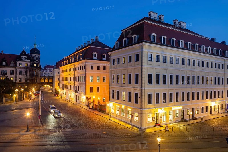The Taschenbergpalais was built from 1705 as a baroque aristocratic palace in Dresden. After its partial destruction in 1945, it was reconstructed from 1992 as the luxury hotel Taschenbergpalais Kempinski Dresden and opened in 1995. After extensive renovation, the Hotel Taschenbergpalais Kempinski Dresden reopened in 2024, Dresden, Saxony, Germany, Europe