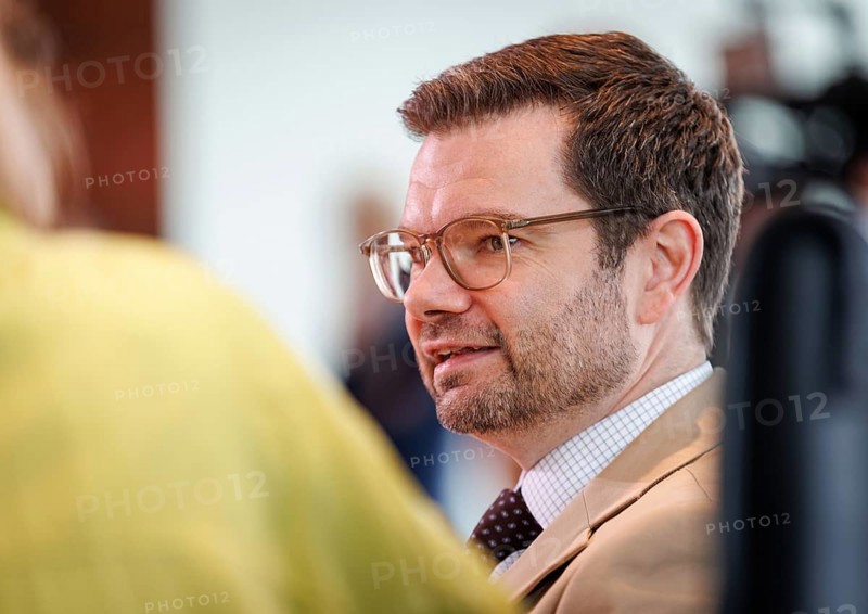 Marco Buschmann, Federal Minister of Justice, pictured at the start of a cabinet meeting in the Federal Chancellery. Berlin, 24.07.2024