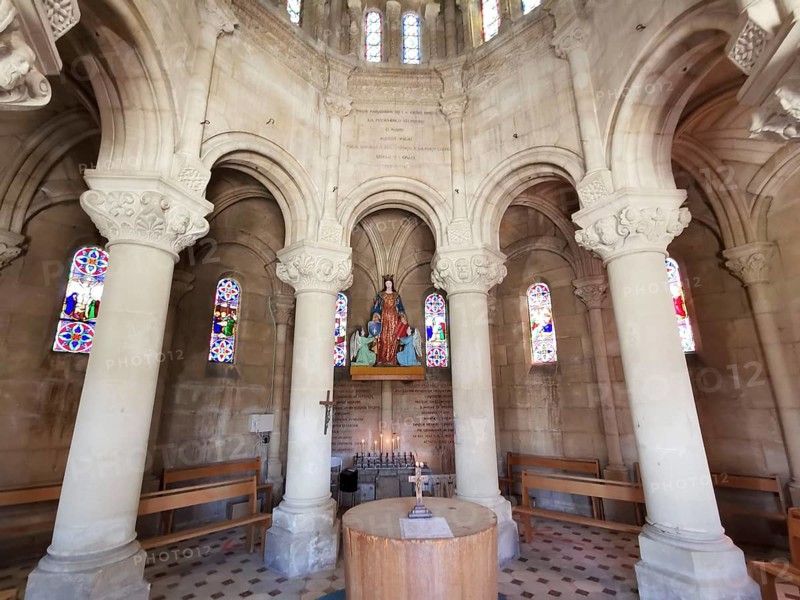 Forcalquier. Notre Dame de Provence chapel. Alpes de Haute Provence. Provence-Alpes-Côte d'Azur. France