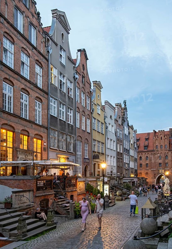 Ulica Mariacka, Gdansk, Gdansk, Poland, Europe
