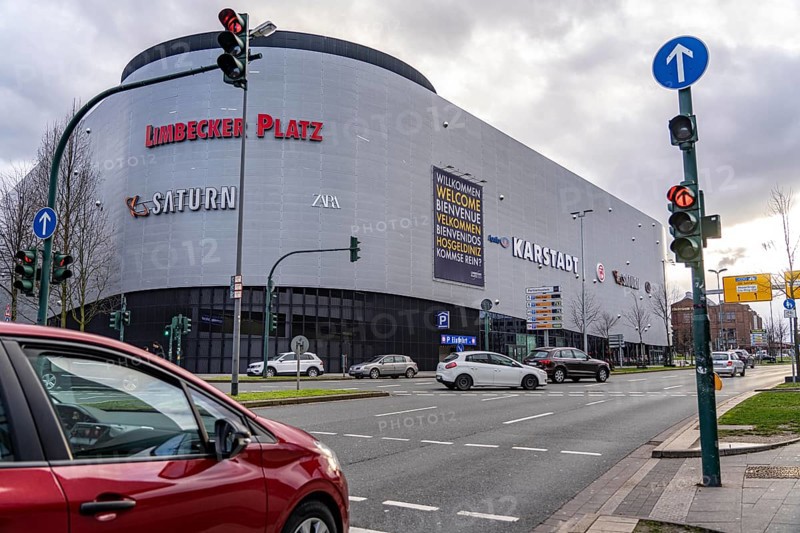 Galeria Kaufhof department stores' in Essen city centre, in the Limbecker Platz shopping centre, is affected by the department stores' group's closure plans and is due to close at the end of January 2024, North Rhine-Westphalia, Germany, Europe