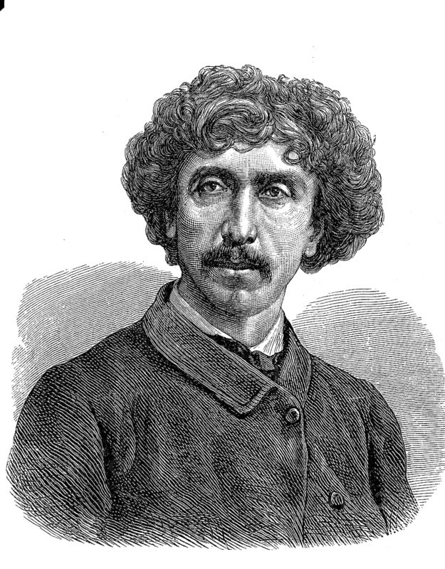 Charles Garnier, Charles Jean Louis Garnier, 6 November 1825, 3 August 1898, was a French historicist architect and writer on architecture, Historical, digital reproduction of an original 19th century model