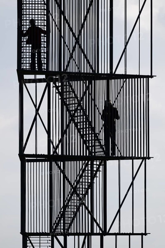 Birdwatching Tower, contemporary architecture, Tipperne birdwatching station, Ringkøbing Fjord, Denmark, Europe