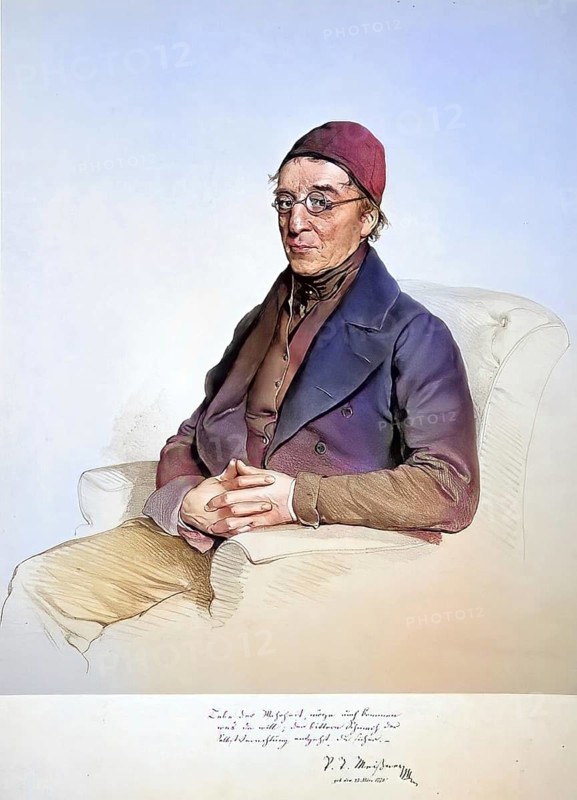 Paul Traugott Meißner (born 23 March 1778 in Mediasch, Transylvania, died 9 July 1864 in Neuwaldegg, today part of the district of Vienna-Hernals) was an Austrian chemist and inventor, Historical, digitally restored reproduction from a 19th century original, Record date not stated