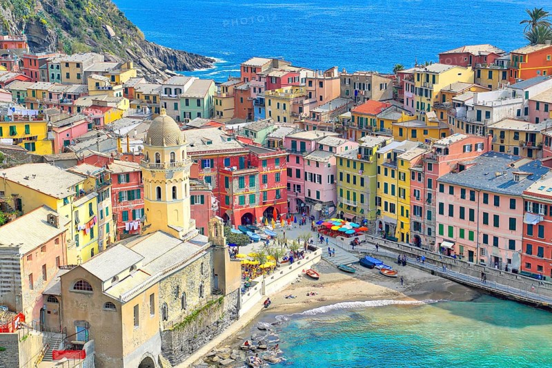 Beautiful Vernazza streets