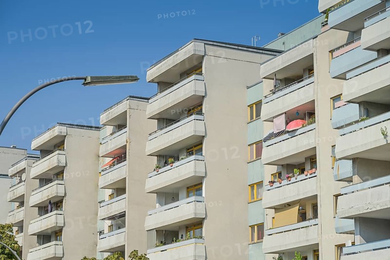 High-rise building, Blasewitzer Ring, Obstallee-Siedlung, Staaken, Spandau, Berlin, Germany, Europe
