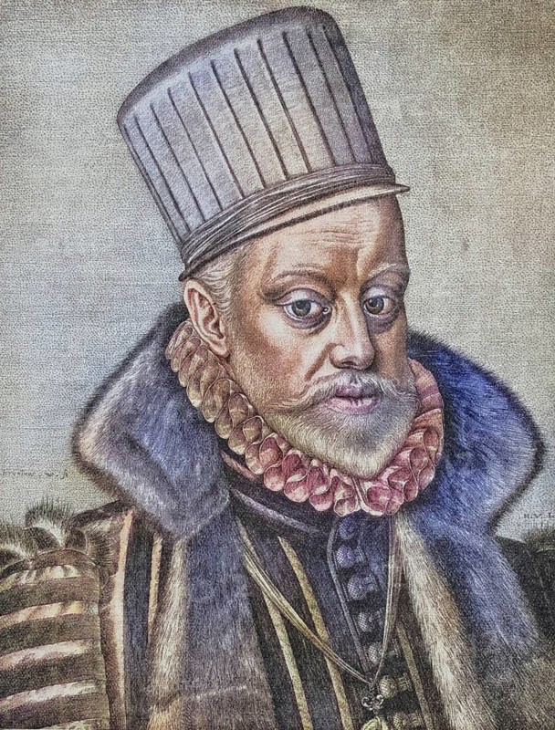 Philip II. 1527 to 1598 King of Spain 1556 to 1598 Felipe II. Rey de Espana. From Das Evangelium in der Verfolgung by Bernhard Rogge, published in 1920, Historical, digitally restored reproduction from a 19th century original, Record date not stated