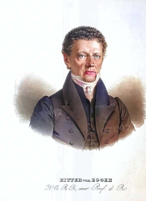 Egger, Franz Ritter von (jurist, born at Ort am Lake Traun in Upper Austria 14 June 1765, died after 1835), Historical, digitally restored reproduction from a 19th century original, Record date not stated