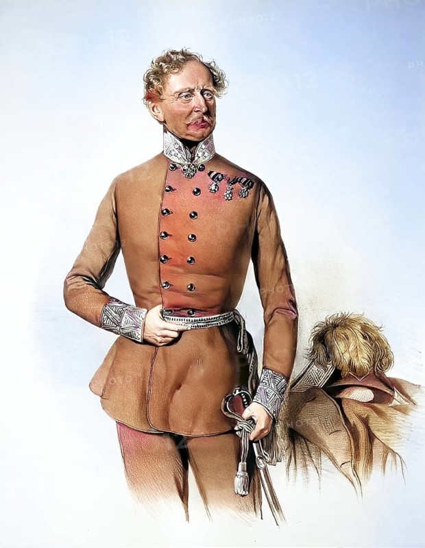 Karl Kress, Freiherr von Kressenstein, 1781-1856, k. k. General of the Cavalry, Historical, digitally restored reproduction from a 19th century original, Record date not stated