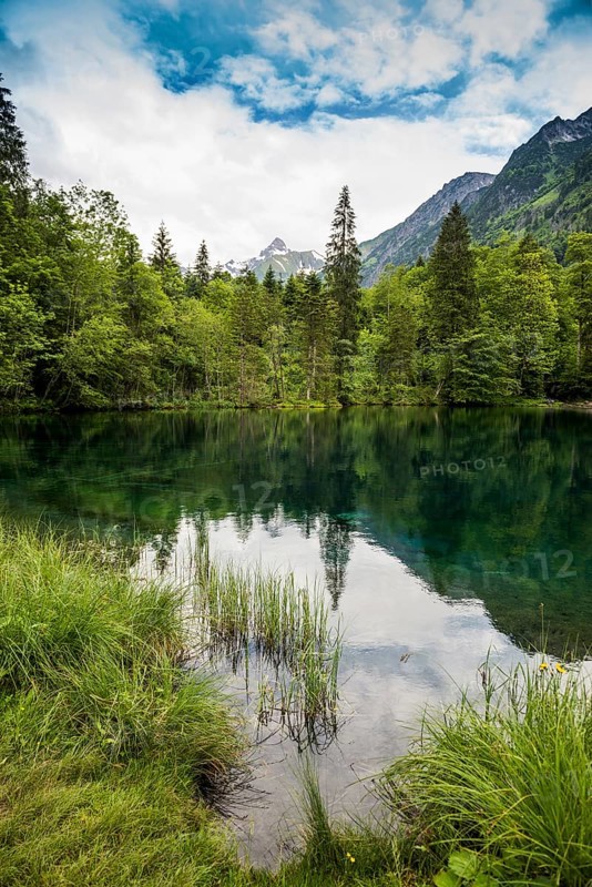 Christlessee, near Gottenried, Trettachtal, Oberstdorf, Oberallgäu, Allgäu, Bavaria, Germany, Europe