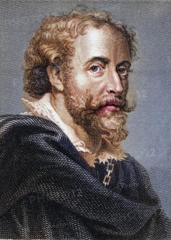 Peter Paul Rubens, 1577-1640, Flemish painter, Historical, digitally restored reproduction from a 19th century original, Record date not stated
