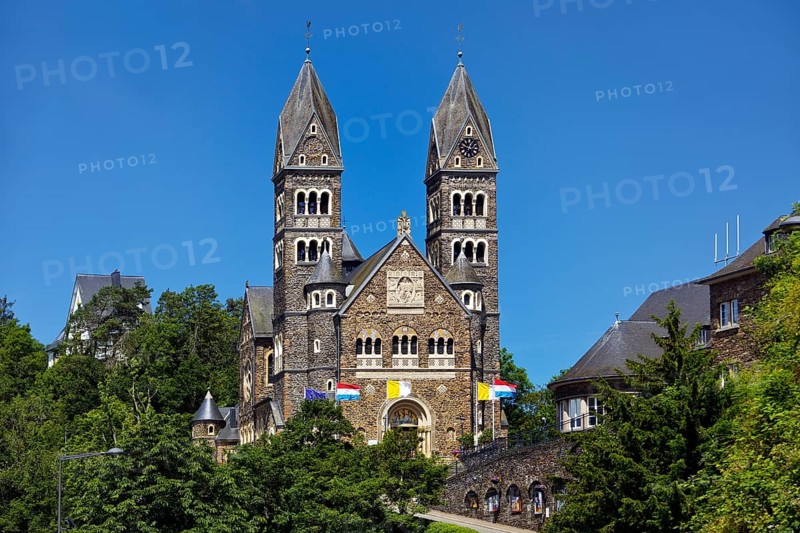 Roman Catholic parish church in Clerf or French Clervaux or Luxembourgish Cliärref or Klierf, Duchy of Luxembourg