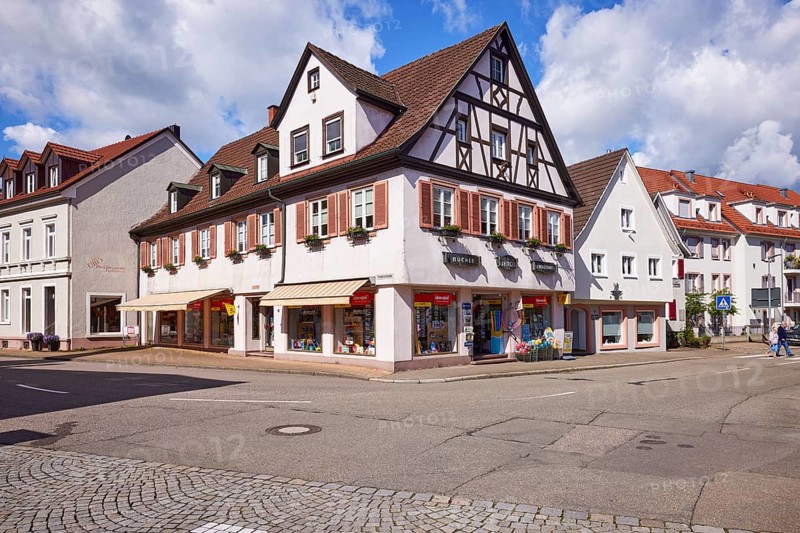Stationery and toy shop Berger in Gengenbach, Black Forest, Ortenaukreis, Baden-Württemberg, Germany, Europe