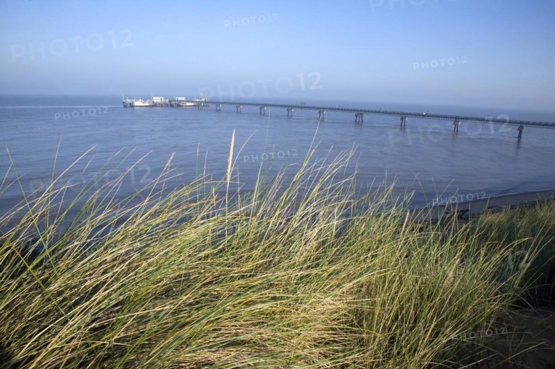 Jetty to lifeboat Spurn Head, Yorkshire, England, United Kingdom, Europe