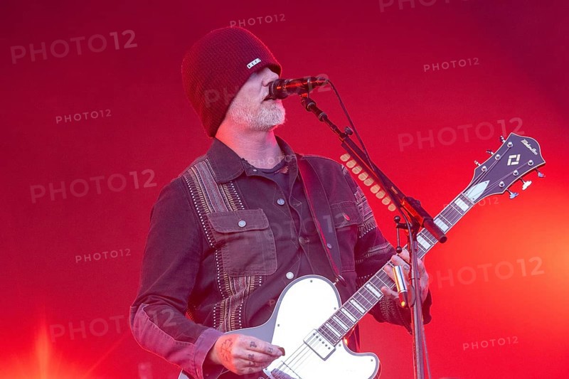 Adenau, Germany, 7 June 2024: Josh Homme from Queens of the Stone Age plays at Rock am Ring. The festival takes place at the Nürburgring race track near the town of Adenau from 7 to 9 June 2024, Europe