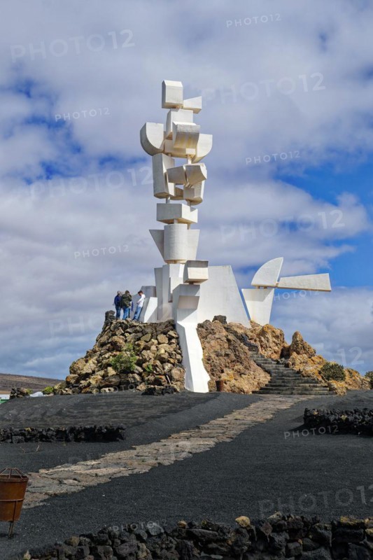 Fertility Monument, Monumento al Campesino, by the artist César Manrique, municipality of San Bartolomé, Lanzarote, Canary Islands, Canary Islands, Spain, Europe