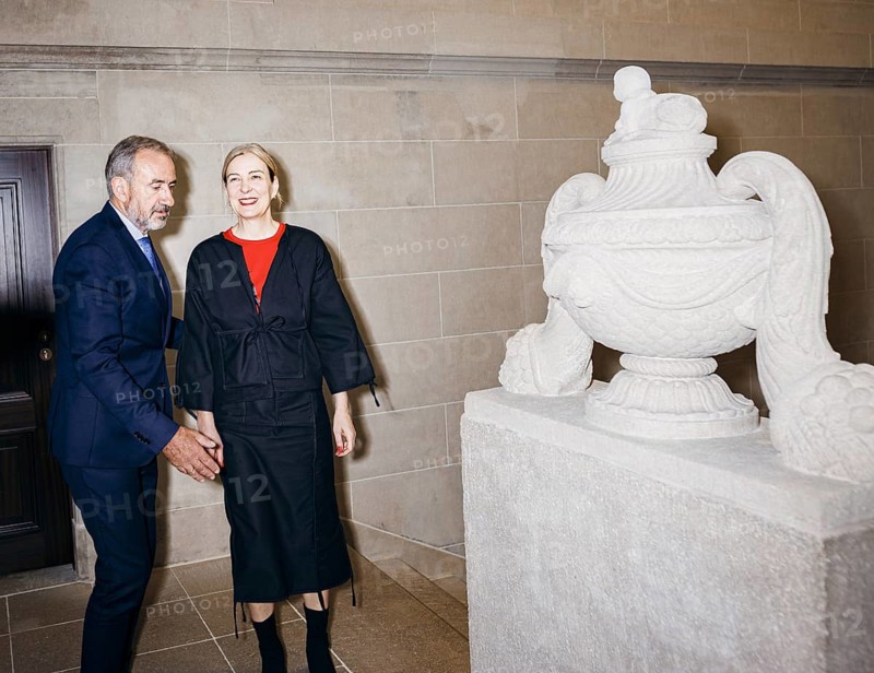 Hermann Parzinger, President AD, Prussian Cultural Heritage Foundation and Marion Ackermann, President, Prussian Cultural Heritage Foundation, photographed during the SPK Foundation Council meeting in Berlin, 8 July 2024
