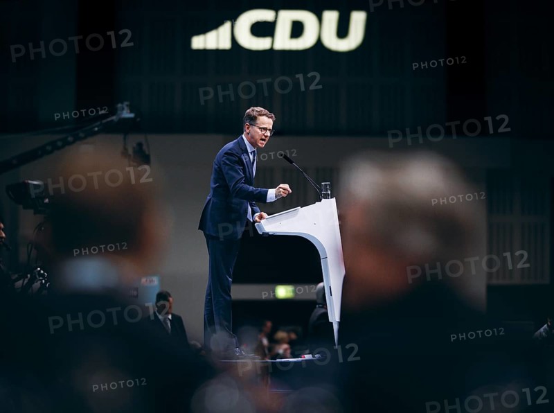 Carsten Linnemann, Deputy Chairman of the CDU, recorded at the CDU Germany 2024 party conference in Berlin, 6 May 2024