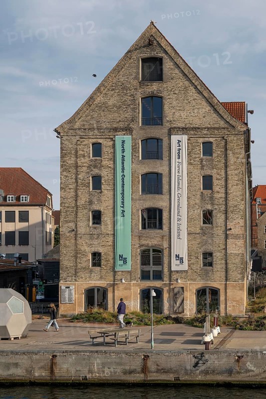Cultural Centre Nordatlantikhaus or Nordatlantens Brygge, former warehouse, Strandgade, Christianshavn, Copenhagen, Denmark, Europe