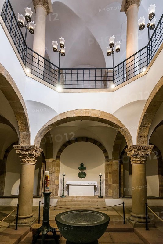 Interior view, Imperial Cathedral, Cathedral of St Mary and St Stephen, UNESCO World Heritage Site, Speyer, Rhineland-Palatinate, Germany, Europe