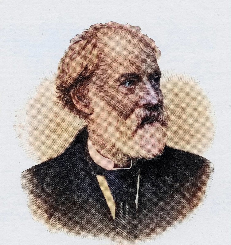 Charles Reade, 1814-1884, British novelist and playwright. From the book The International Library of Famous Literature . Published in London 1900, volume XVIII, digitally restored reproduction from a 19th century original, record date not stated