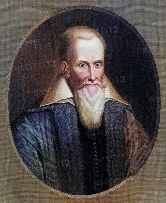 Johannes Justus Scaliger (1540-1609) French religious leader, scholar and classical philologist, born in Agen. He became a Calvinist (Protestant) in Paris in 1562. From The Gallery of Portraits, Volume VII, by Charles Knight (London, 1837) . Copperplate engraving, Historical, digitally restored reproduction from a 19th century original, Record date not stated