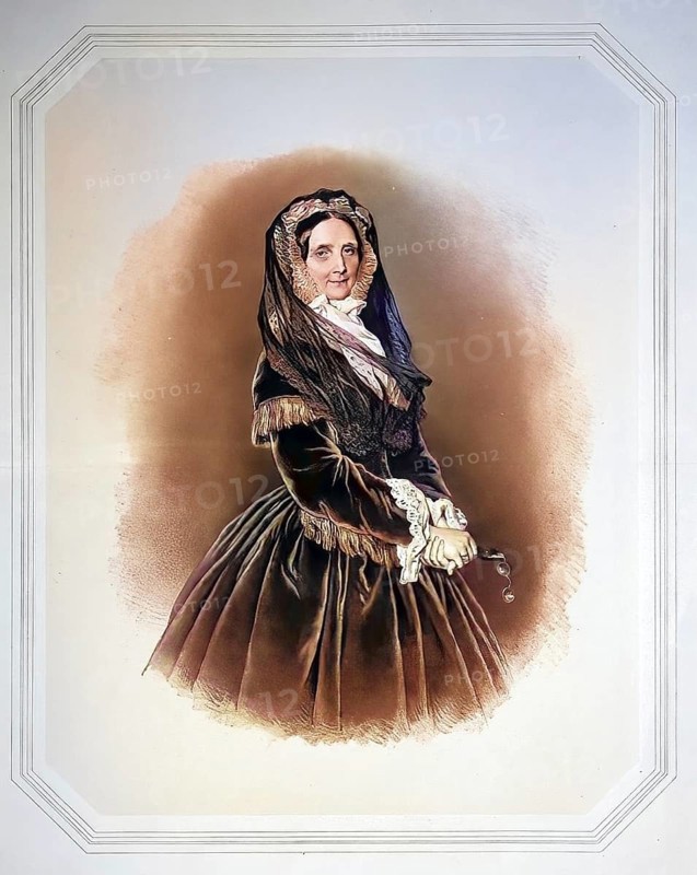 Sophie of Austria (1805-1872), Archduchess, mother of Emperor Franz Joseph I, Historical, digitally restored reproduction from a 19th century original, Record date not stated