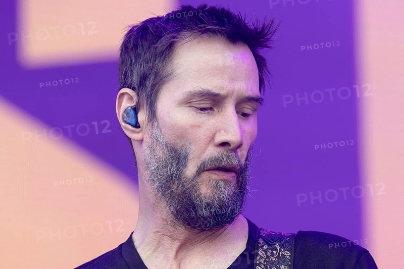 Adenau, Germany, 8.6.2024: Dogstar (bass, Keanu Reeves) play at Rock am Ring. The festival takes place at the Nürburgring race track near the town of Adenau from 7 - 9 June 2024, Europe
