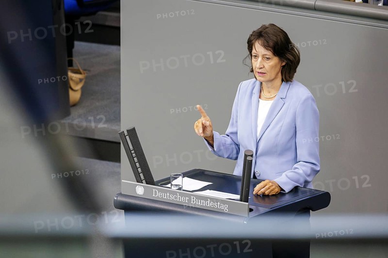 Dr Astrid Mannes, CDU/CSU, Member of the Bundestag, speaks in the plenary session of the Bundestag. Berlin, 04.07.2024