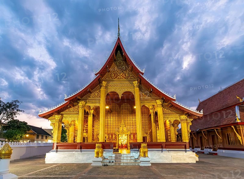 Wat Sensoukaram, Luang Prabang, Laos, Asia