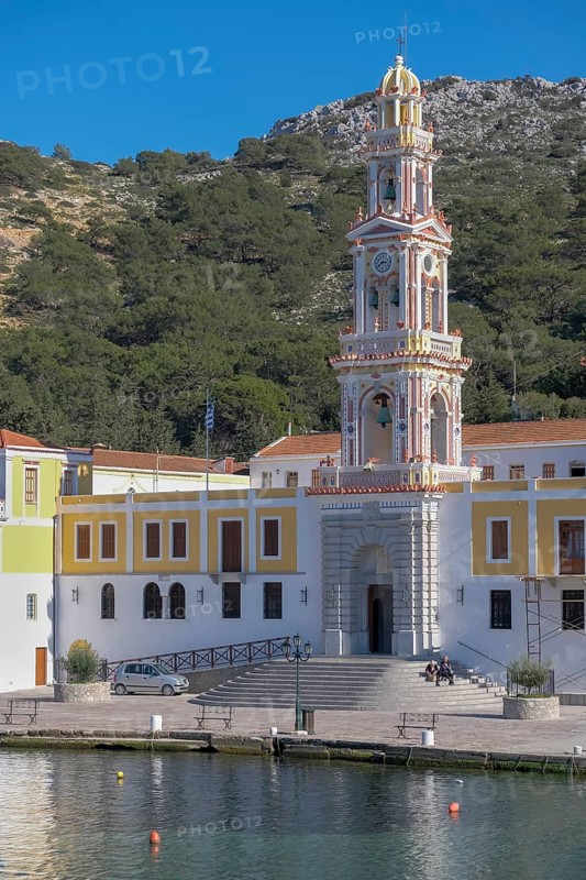 Panormitis Monastery, Symi Island, Dodecanese, Greek Islands, Greece, Europe
