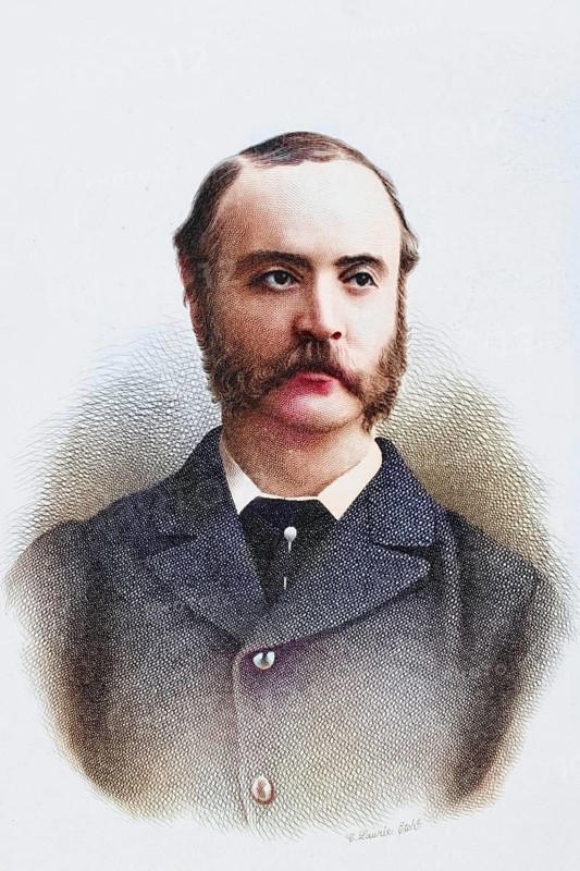 Charles Stewart Parnell 1846 to 1891 Irish patriot and politician, Historical, digitally restored reproduction from a 19th century original, Record date not stated