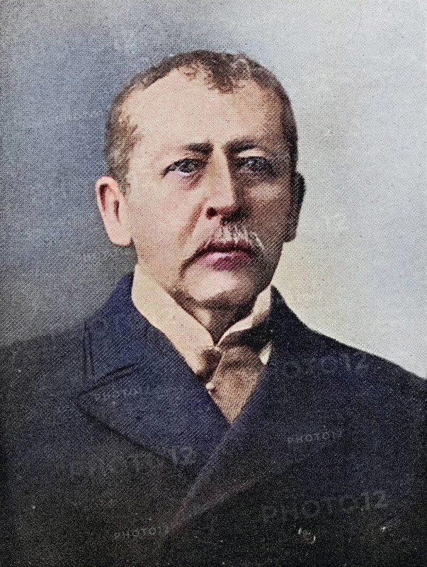 Thomas Bailey Aldrich, 1836-1907, American author. From the book The Masterpiece Library of Short Stories, America, Volume 15, Historical, digitally restored reproduction from a 19th century original, Record date not stated
