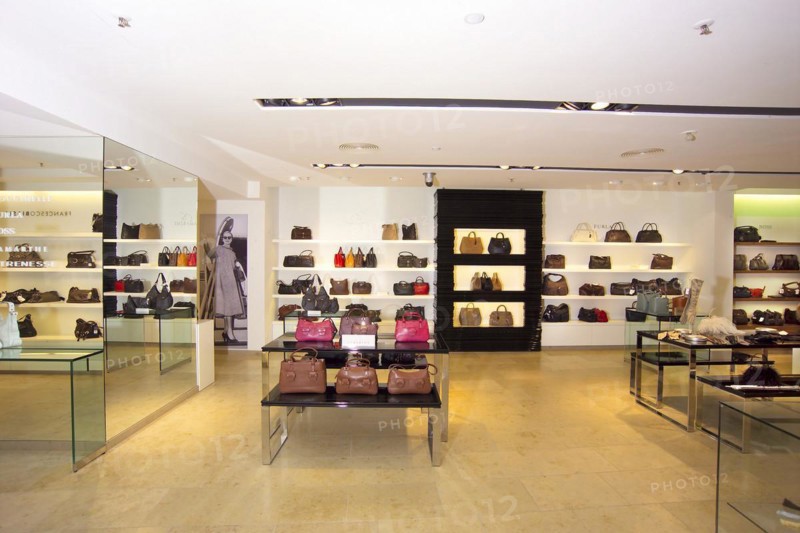 Leather goods department, trade, retail, department stores', bags, accessories, luxury, Germany, Europe