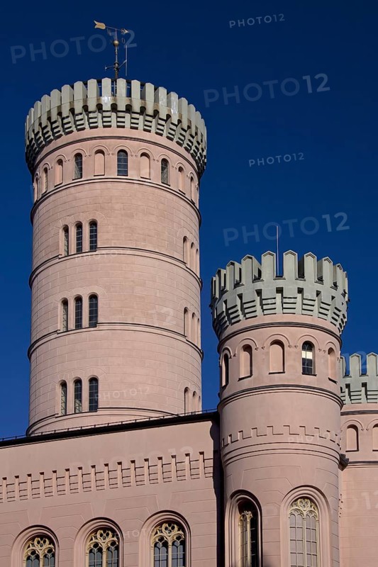 The hunting castle Granitz in Lancken-Granitz, Rügen, Germany, Europe