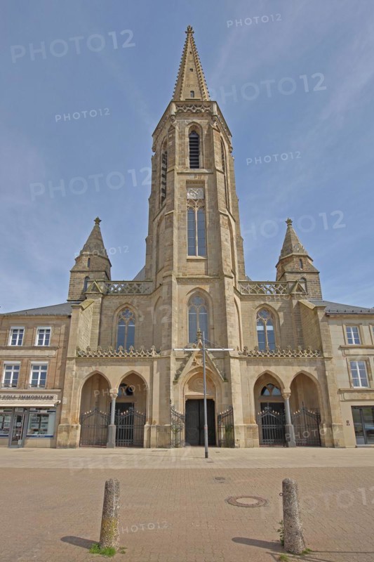 St Ludwig Church, Großer Markt, Saarlouis, Saarland, Germany, Europe
