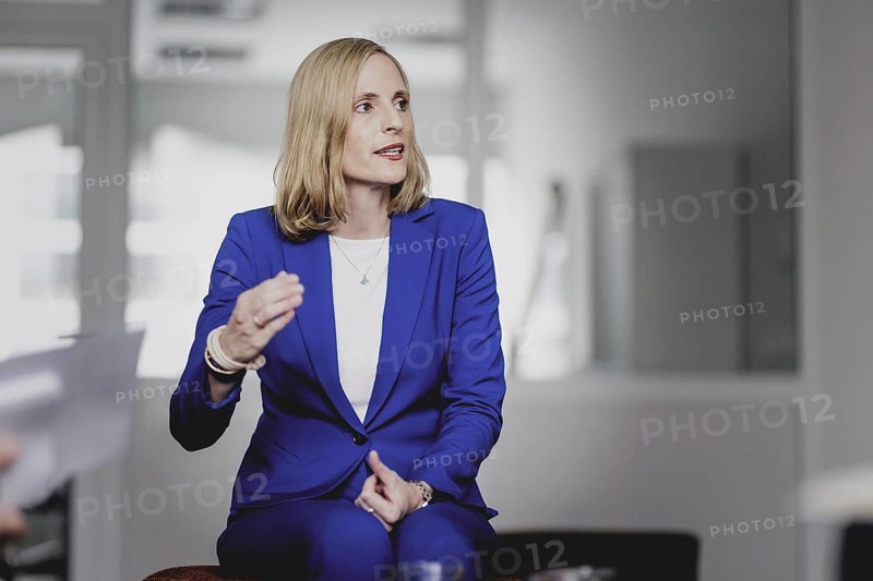 Marie-Christine Ostermann, President of the Association of Family Entrepreneurs, recorded during an interview in Berlin, 2 July 2024
