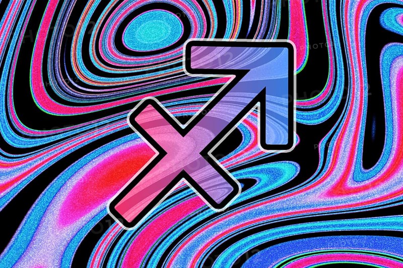 Sagittarius zodiac sign, funky horoscope, Horoscope Astrology background, Sagittarius, funky zodiac