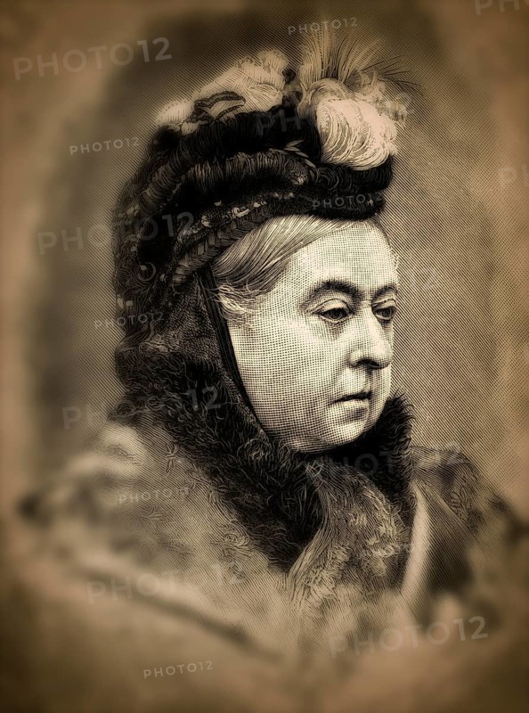 Queen Victoria or Alexandrina Victoria, 1819 - 1901, Queen of the United Kingdom of Great Britain and Ireland, Empress of India