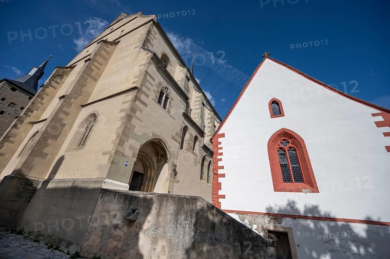 St Vitus and St Michael's Church, Iphofen, Lower Franconia, Bavaria, Germany, Europe