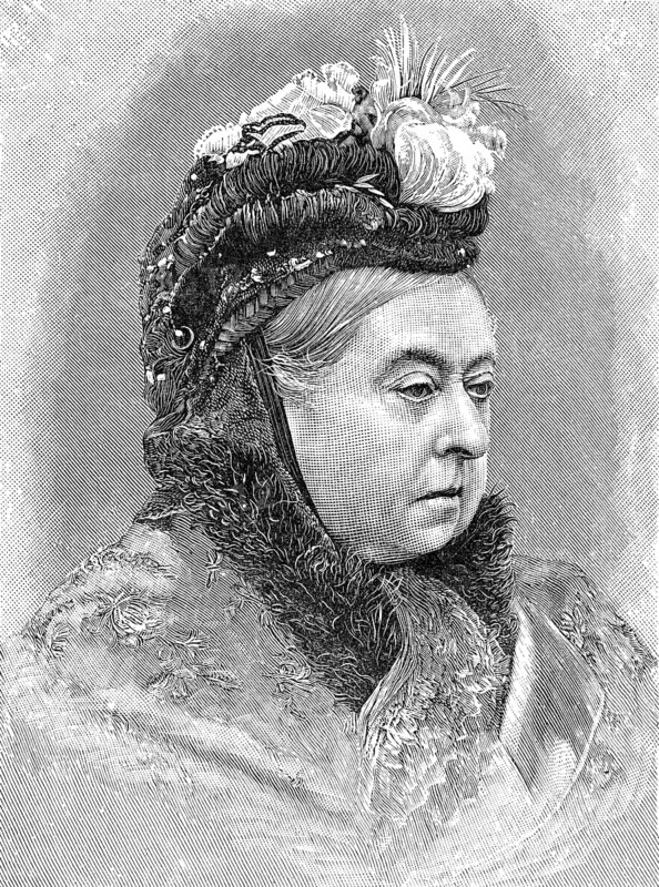 Queen Victoria or Alexandrina Victoria, 1819 - 1901, Queen of the United Kingdom of Great Britain and Ireland, Empress of India