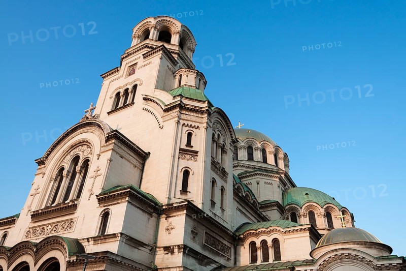 The St. Alexander Nevsky Cathedral in the historic Bulgarian capital. Sofia, Bulgaria, Europe