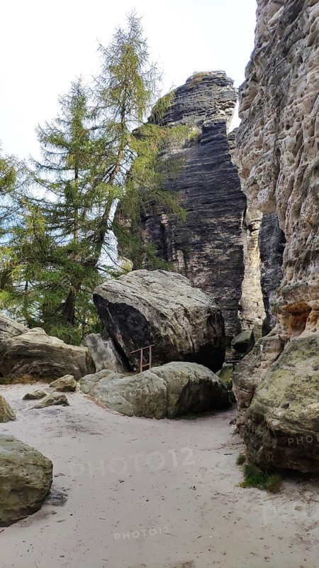 Tyssa Walls, rock town, Bohemian Switzerland, Czech Republic, Europe