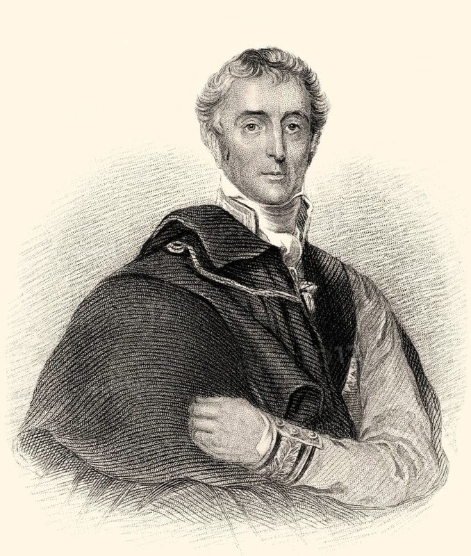 Arthur Wellesley, 1. Duke of Wellington, 1769-1852, Feldmarschall und britischer Militärführer, Außenminister und Premierminister