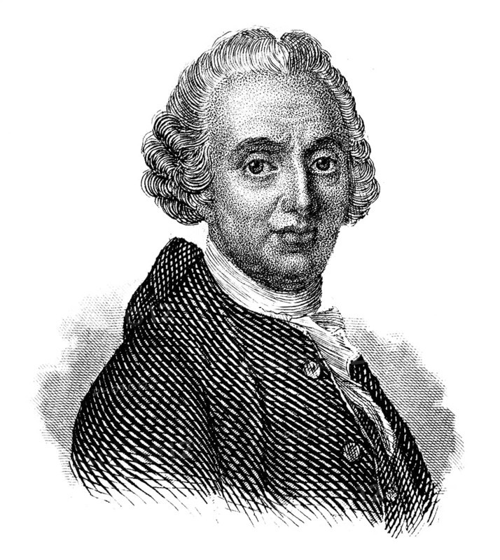 Christian Fuerchtegott Gellert, 1715 - 1769, a German poet, novelist and moral philosopher of the Enlightenment, Portrait von Christian Fürchtegott Gellert (1715- 1769), ein deutscher Dichter, Schriftsteller und Moralphilosoph der Aufklärung