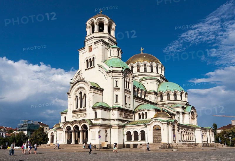 The St. Alexander Nevsky Cathedral in the historic Bulgarian capital. Sofia, Bulgaria, Europe