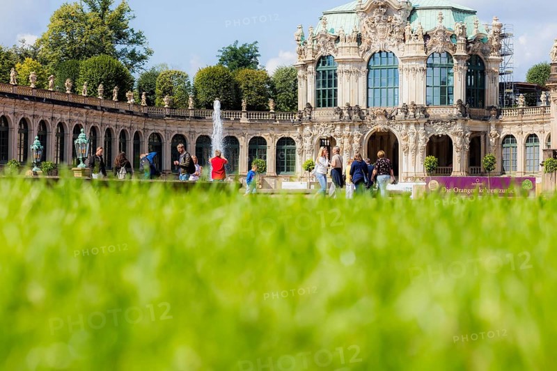 The Zwinger in Dresden is one of the most famous baroque buildings in Germany and is home to museums of world renown. Wall pavilion